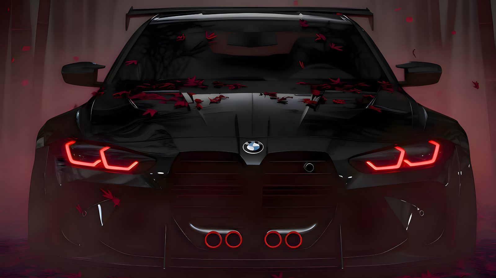 BMW Black Elegance 4K Desktop Wallpaper | WatchOut Walls